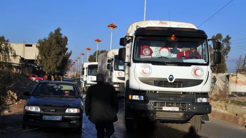 Humanitární konvoj