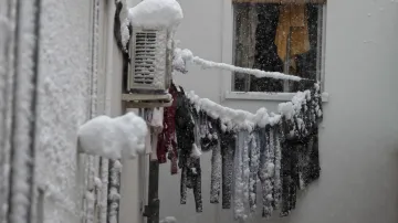 Sněhová bouře paralyzovala Španělsko