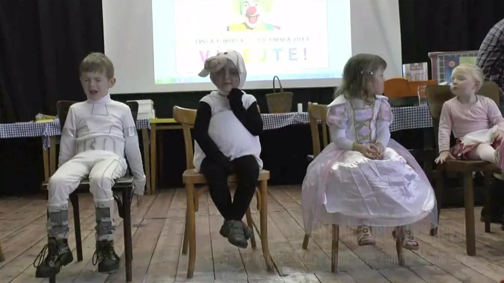 Dětský karneval v Čisté