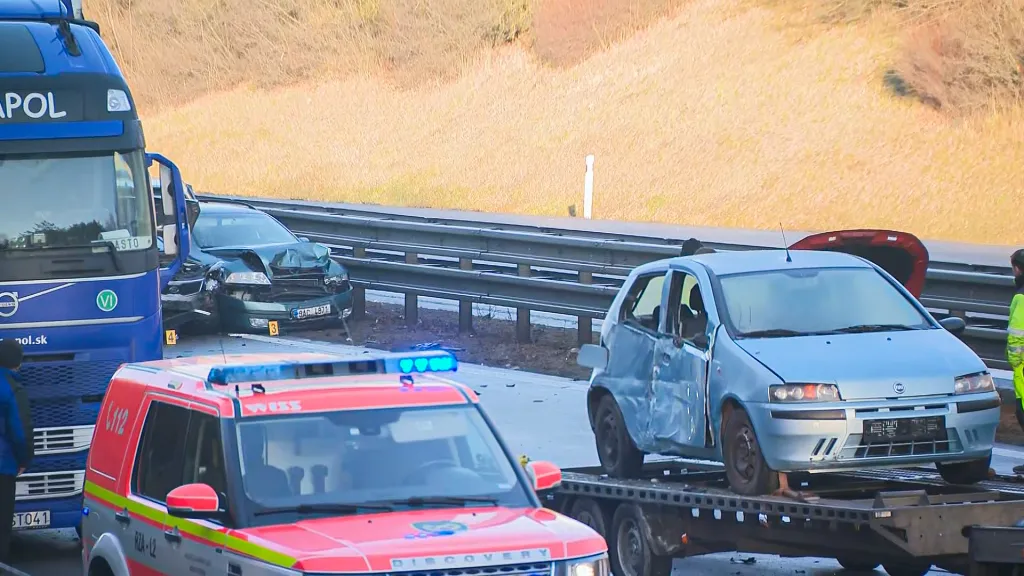 Nehoda na dálnici D1