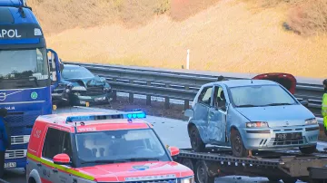 Nehoda na dálnici D1