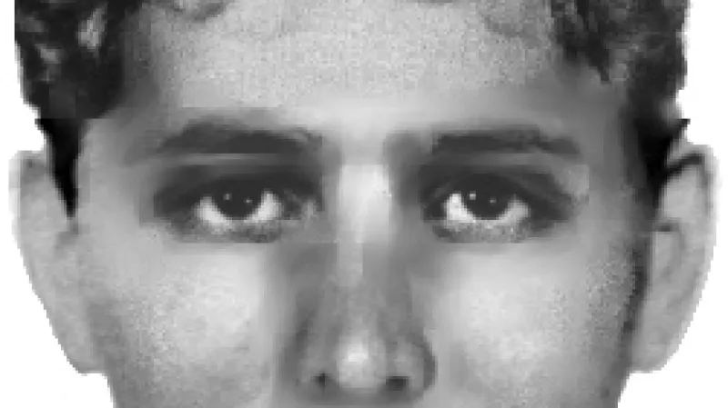 Pravděpodobná podobizna muže, který měl vlákat osmiletou dívku do auta