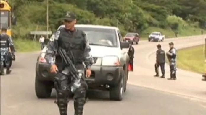 Bezpečnostní opatření na hranicích Hondurasu