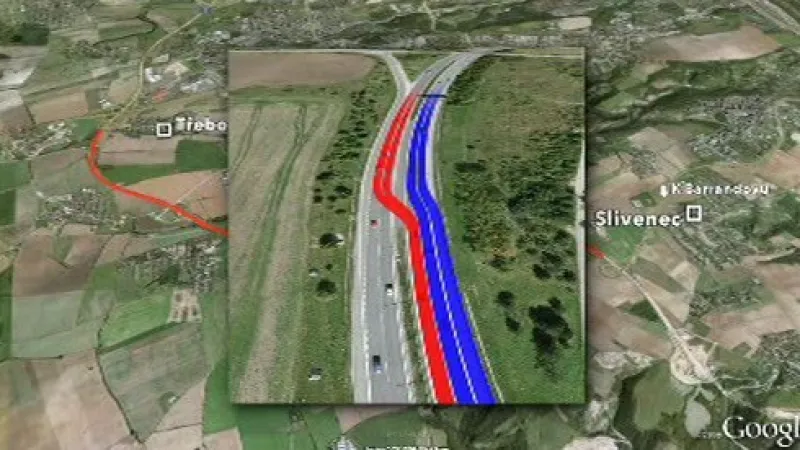 Uzavírka na Pražském okruhu