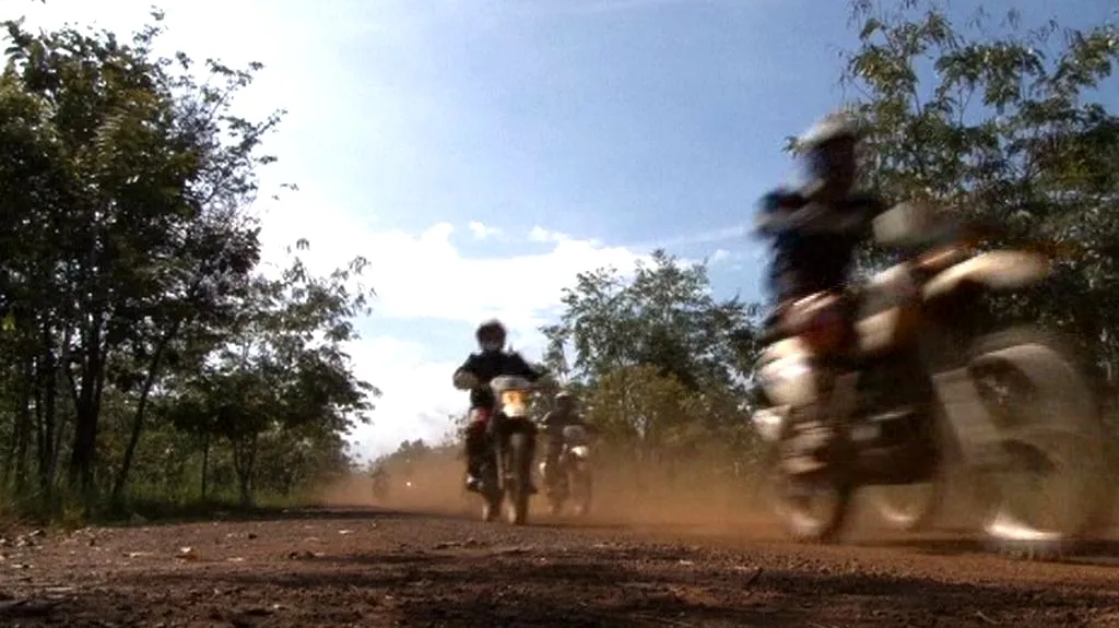 Na offroad do Kambodže