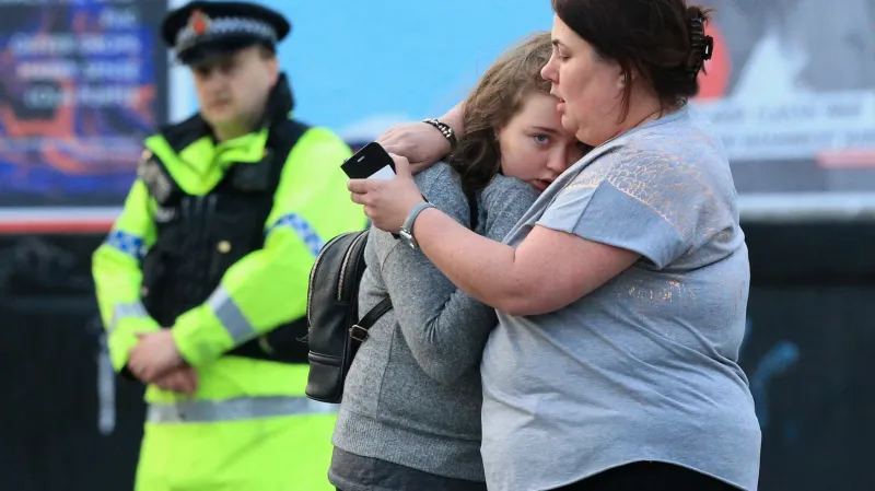 Svědci útoku v Manchesteru