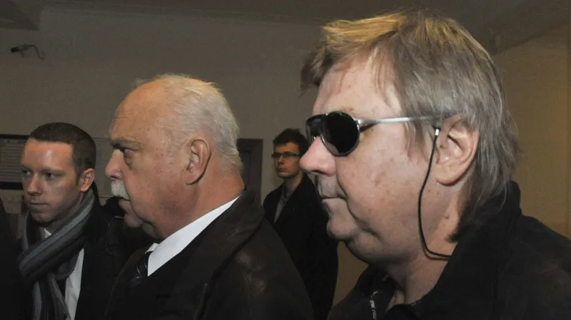 Jiří Baron jako hlavní obžalovaný v kauze vytunelování Moravia Banky