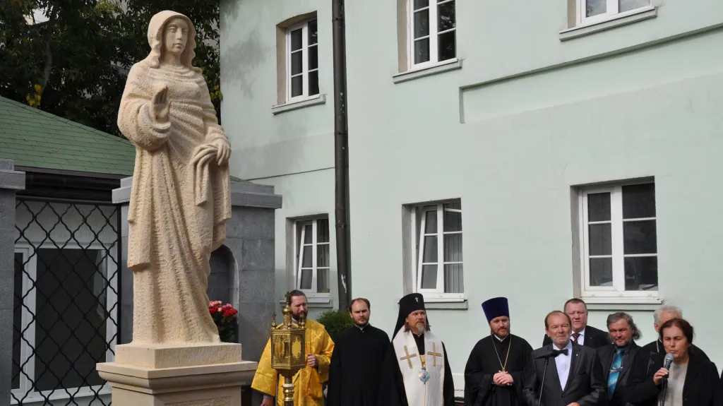 Socha svaté Ludmily