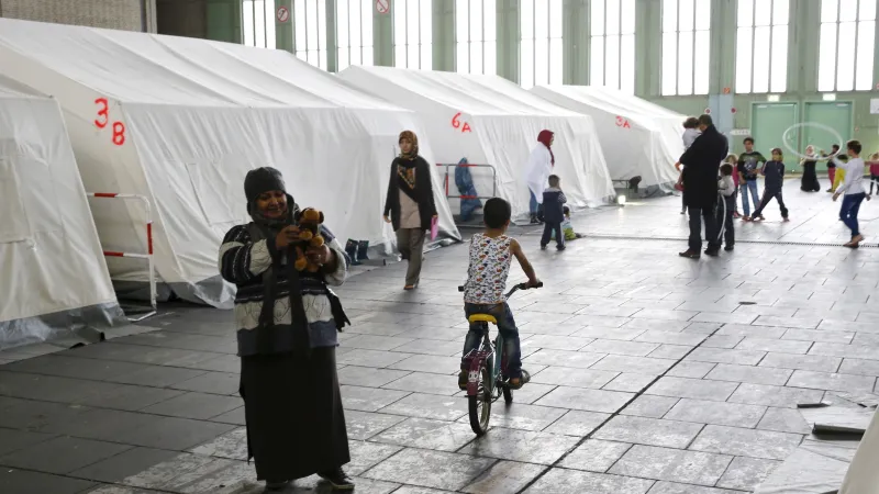 Útočiště pro uprchlíky v Berlíně