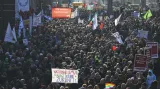 Demonstrace v Koblenci