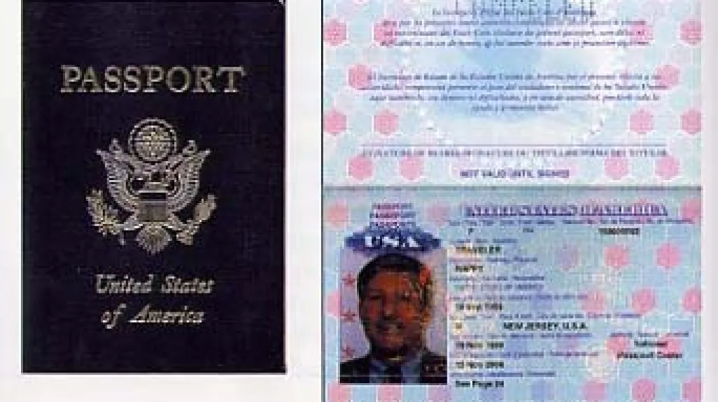 Cestovní doklad USA