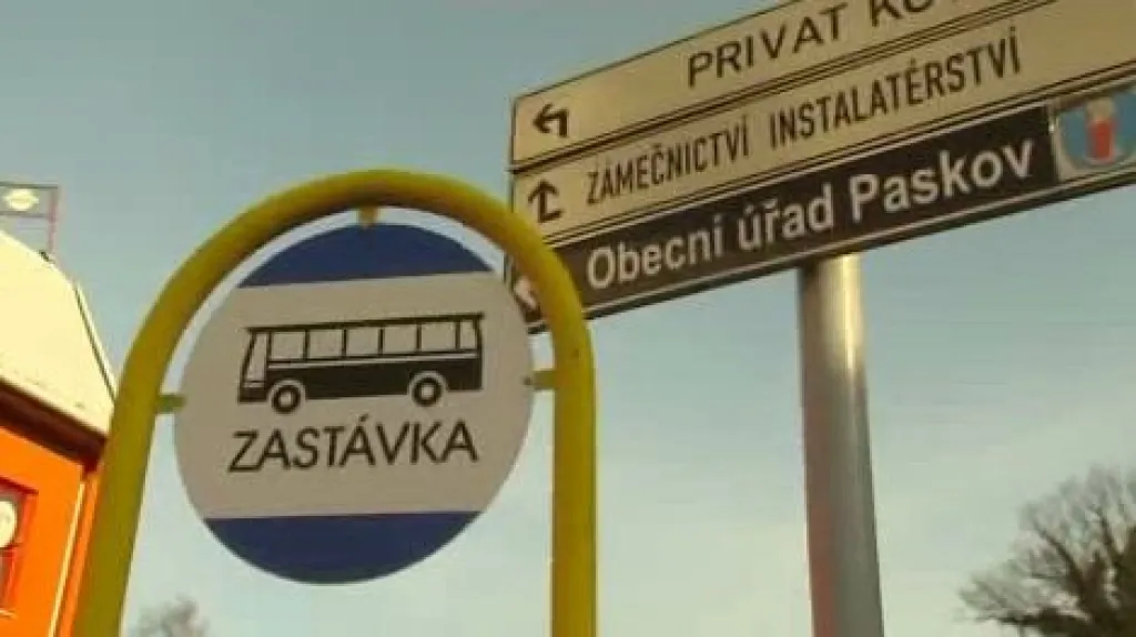 Zastávka v Paskově