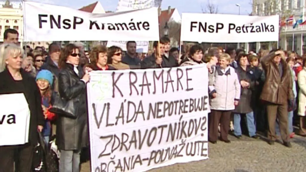 Protest slovenských lékařů