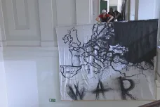 Malování je terapie pro ukrajinskou studentku výtvarné školy i děti uprchlíků