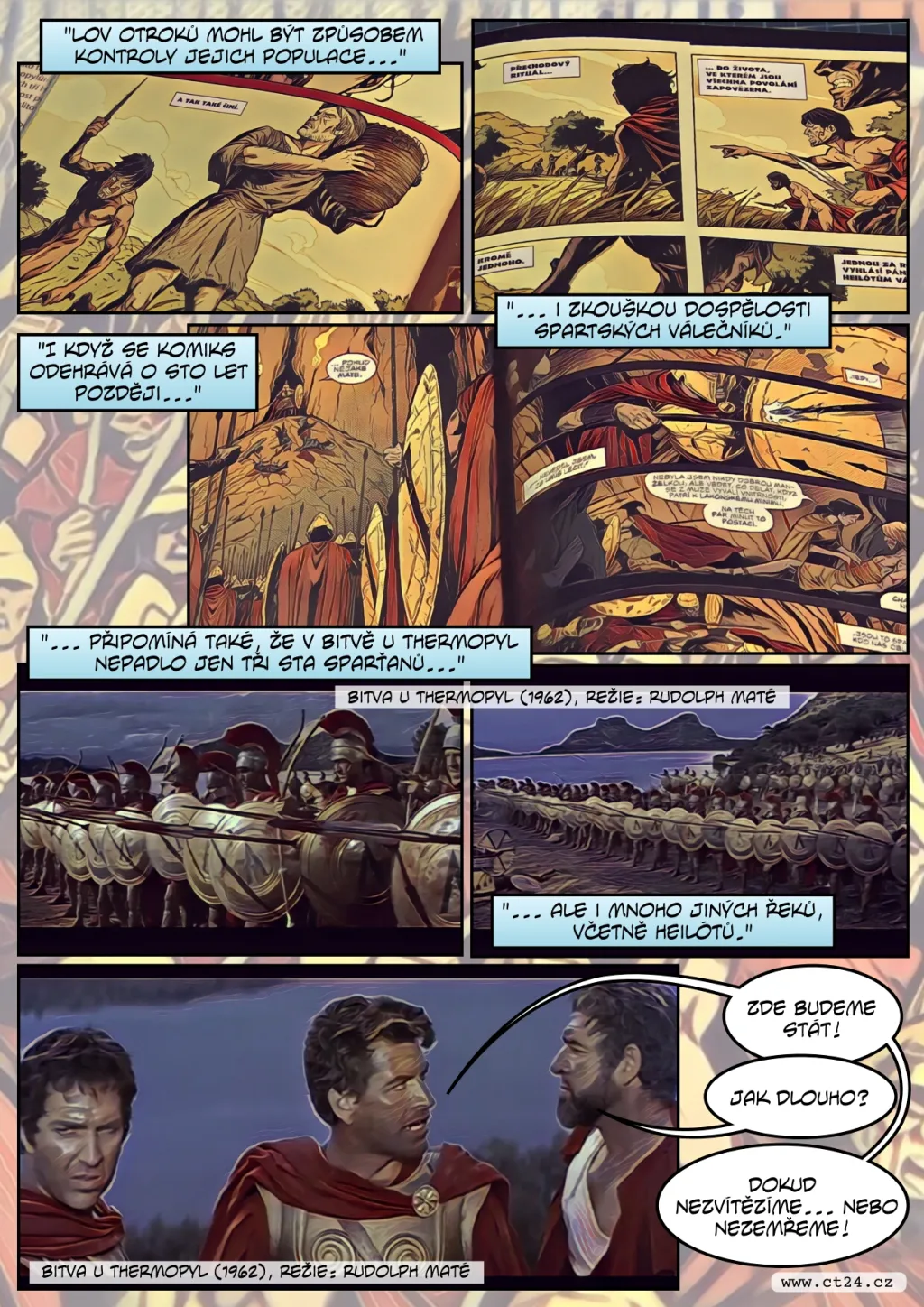 Starověká Sparta v komiksu