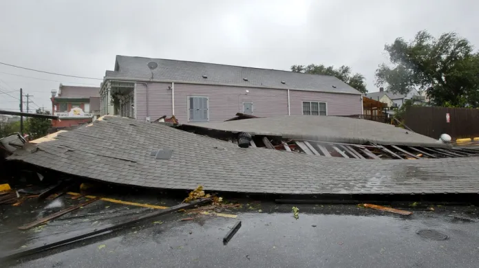 Bouře Isaac napáchala v Louisianě značné škody