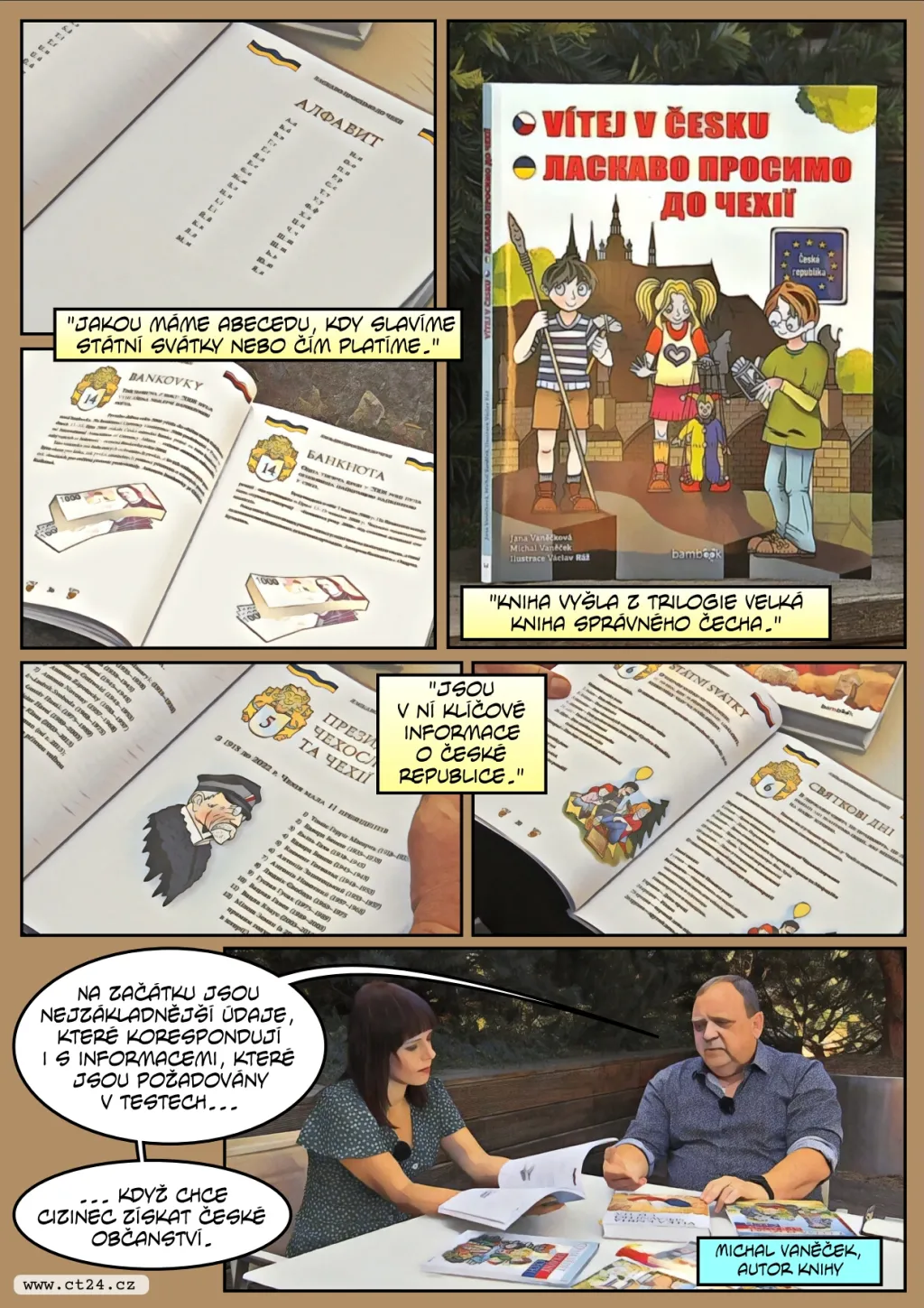 Nová kniha pomáhá ukrajinským dětem s adaptací v Česku