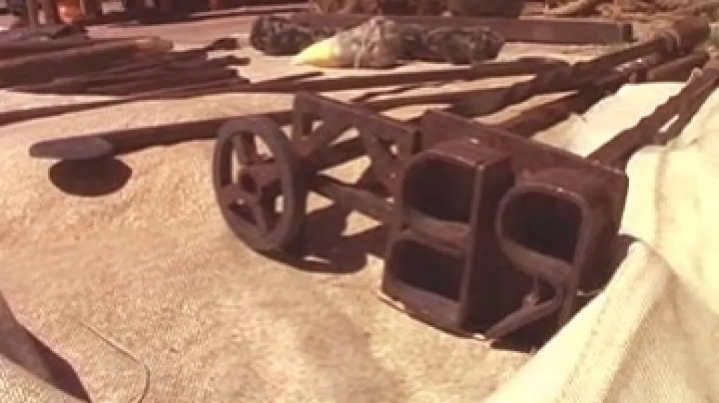 Výstava mučících nástrojů