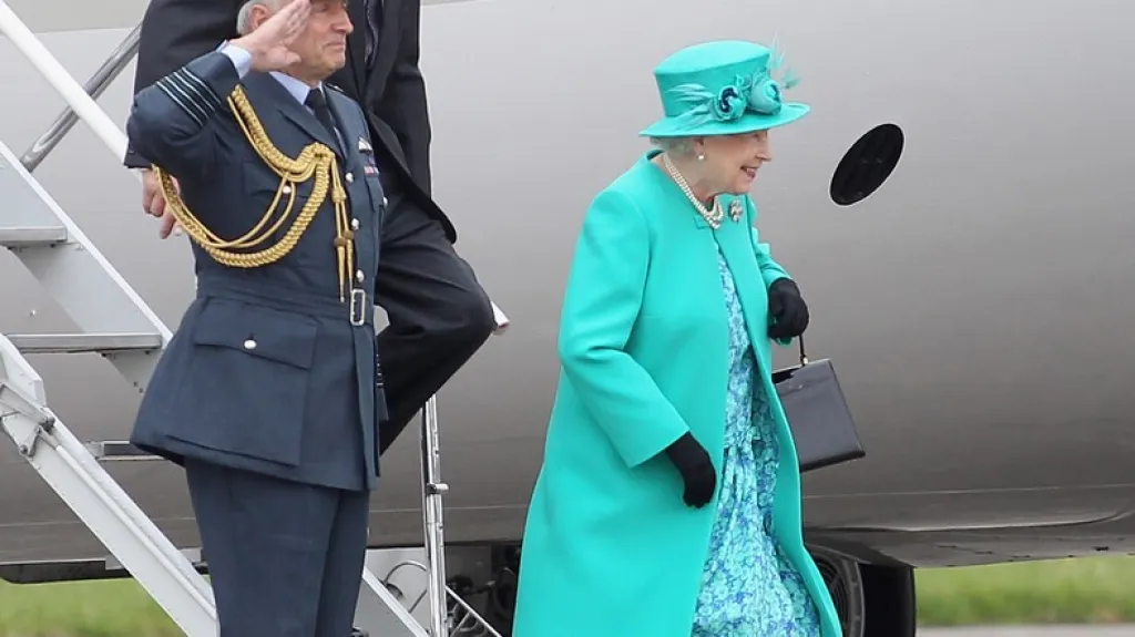 Alžběta II. přijela do Irska