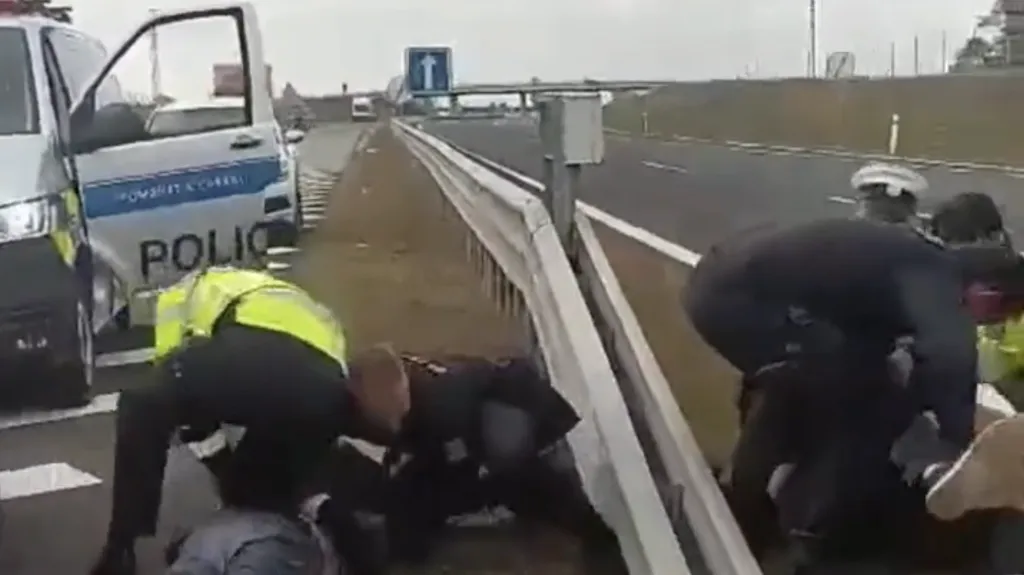 Zadržení Pavla Zítka policií