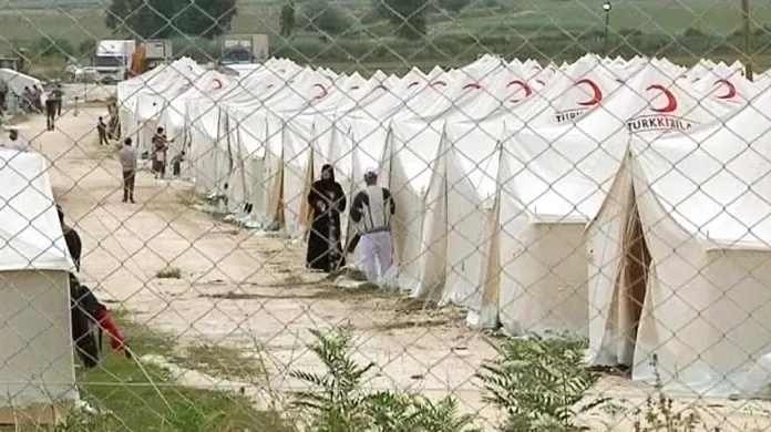 Uprchlický tábor v Turecku