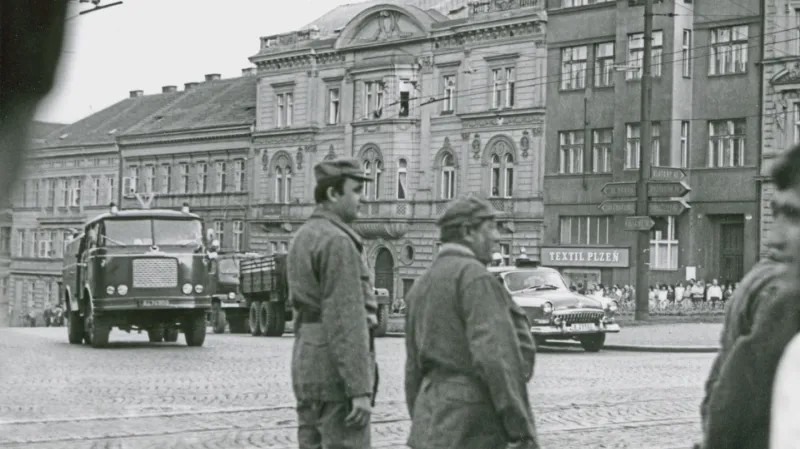 Potlačené oslavy osvobození Plzně americkou armádou v květnu 1969