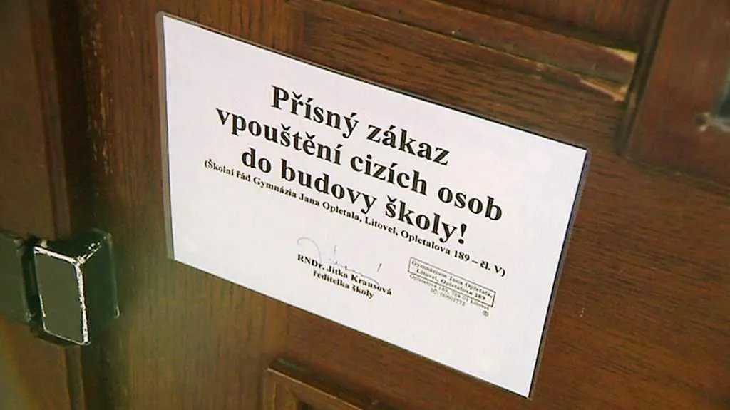 Školy zpřísňují bezpečnostní opatření