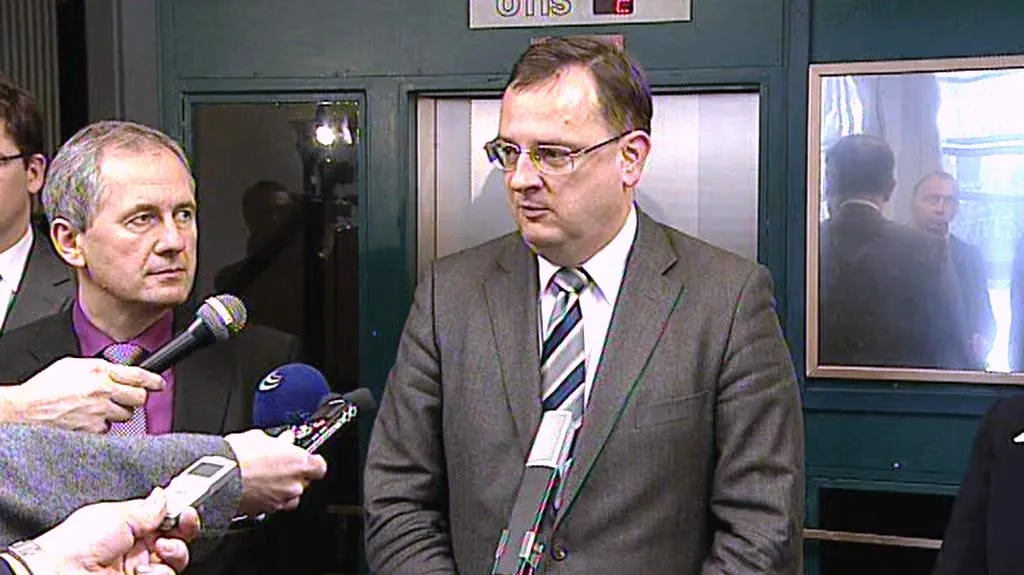 Petr Nečas a Josef Baxa