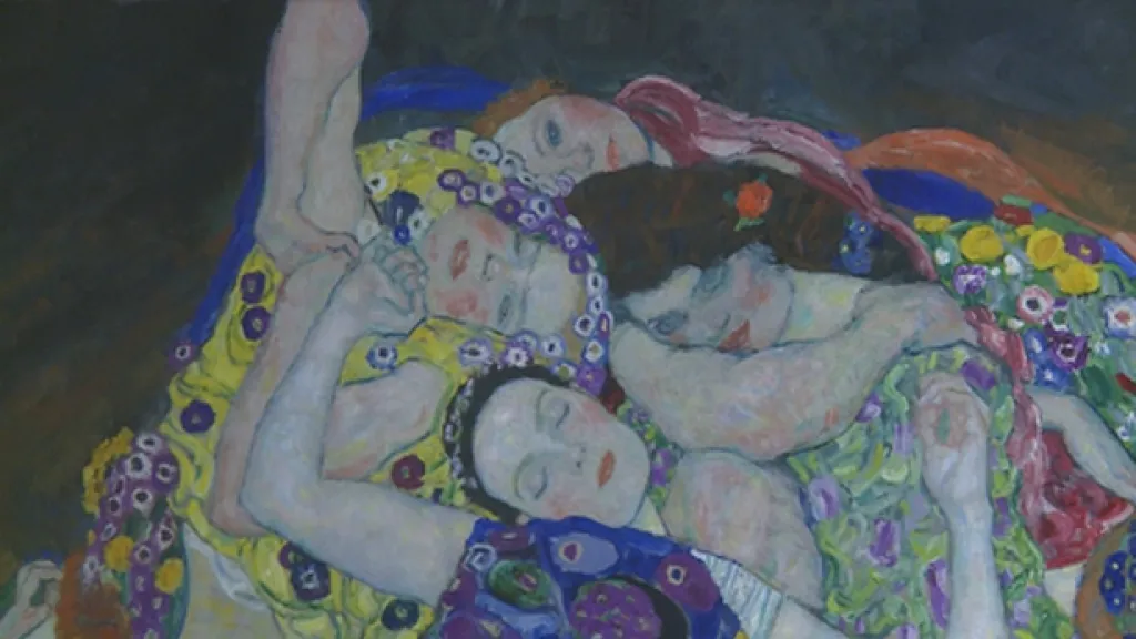 Gustav Klimt / Panna (detail)