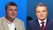 Jiří Přibáň a Tomáš Langášek