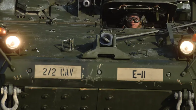 Konvoj americké armády v Česku