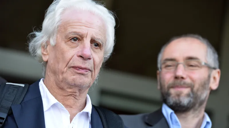 Viktor Fajnberg (vlevo) a Jaroslav Gorbaněvskij (vpravo)