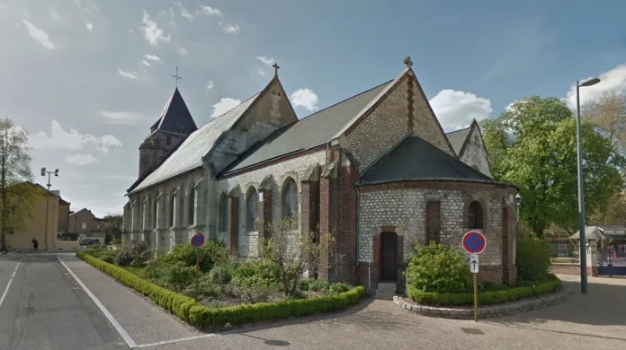 Kostel v Saint-Etienne du Rouvray