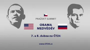 Pražský summit Obama Medvěděv