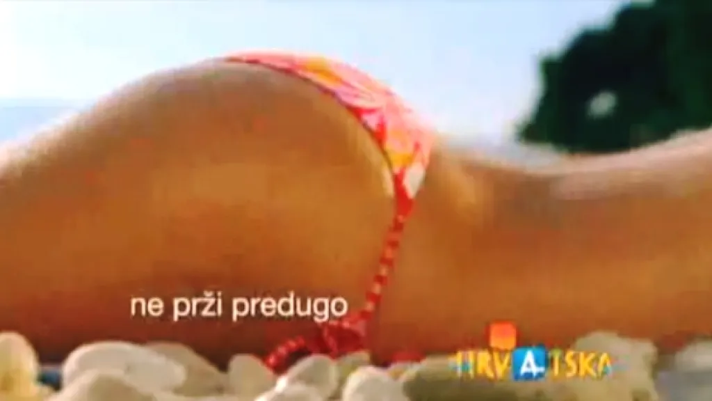 Záběr ze sporné chorvatské upotávky