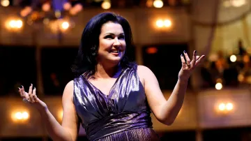 Operní pěvkyně Anna Nětrebková