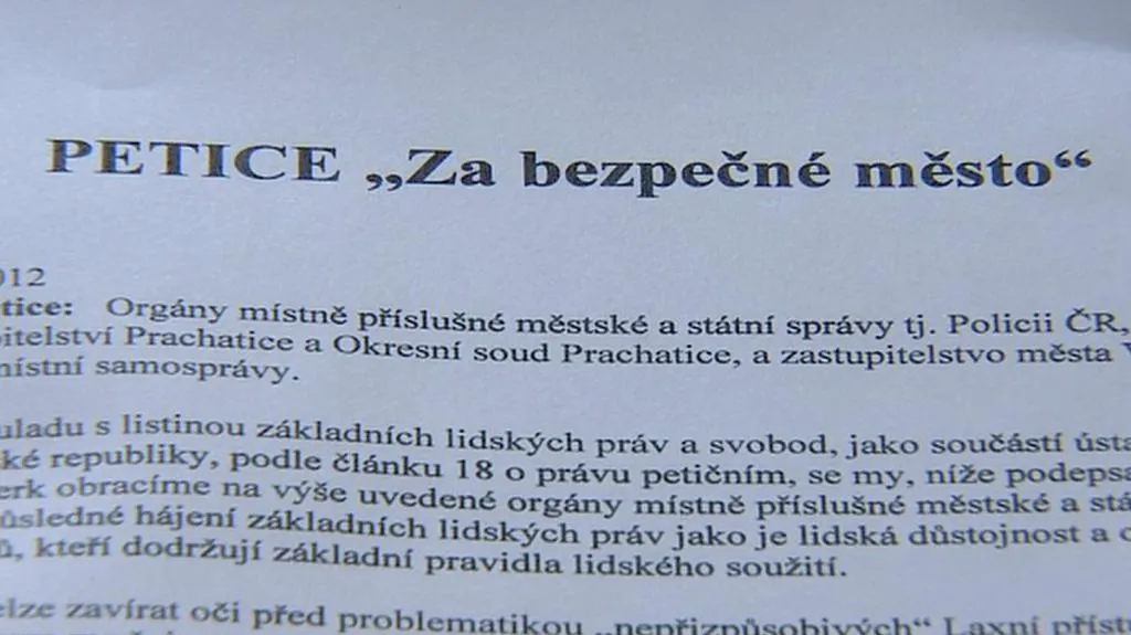 Petice Vimperčanů chce zamezit dalším konfliktům