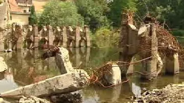 Zbytky kamenného mostu