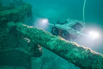 Archeologové našli vrak slavné lodi Bear. Lovila tuleně, zachraňovala nemocné a prozkoumala Arktidu i Antarktidu