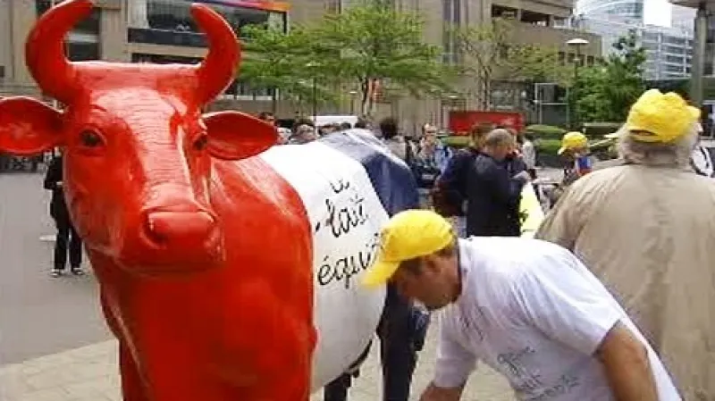 Protest evropských zemědělců