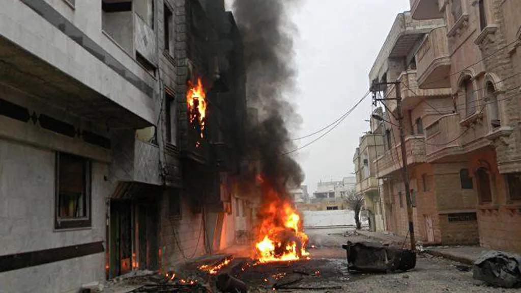 Výbuchy v Dará