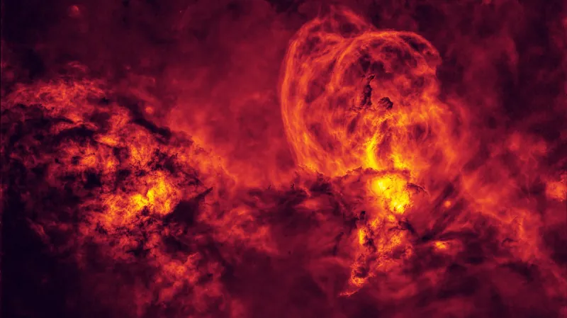 Cosmic Inferno © Peter Ward