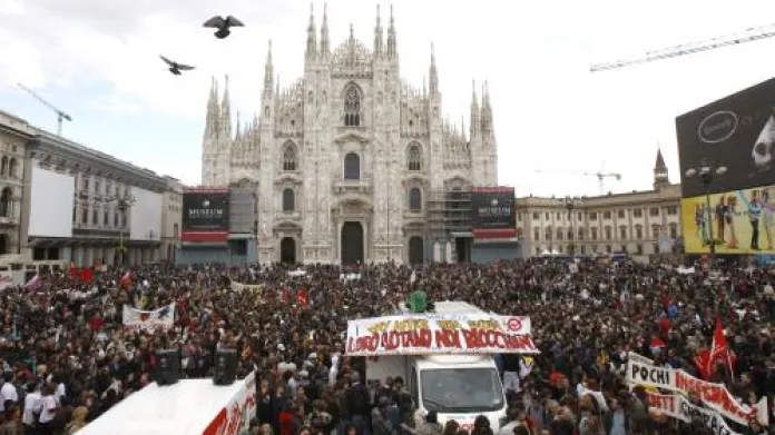 V Itálii se stávkuje proti školské reformě.