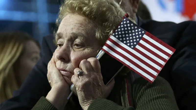 Stoupenkyně demokratů v amerických prezidentských volbách