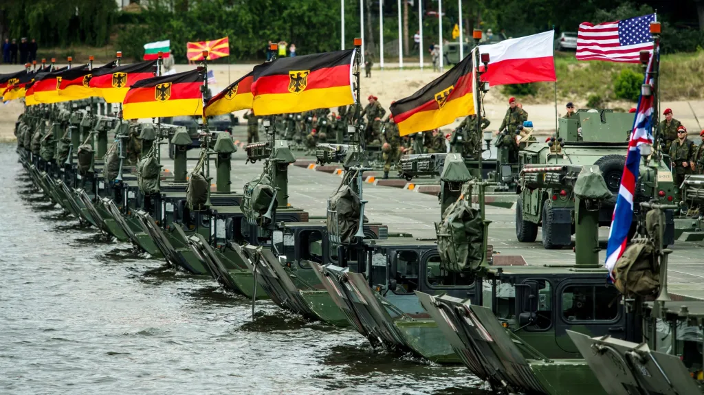 Vojenské cvičení NATO v Polsku