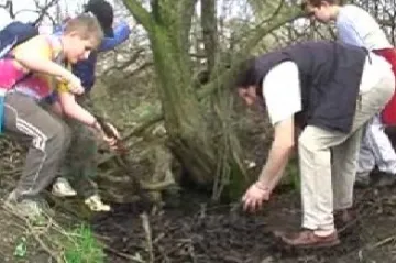 Otvírání studánek ve Tvarožné Lhotě