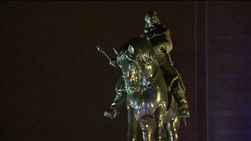 Vstup a reportáž Karla Rožánka