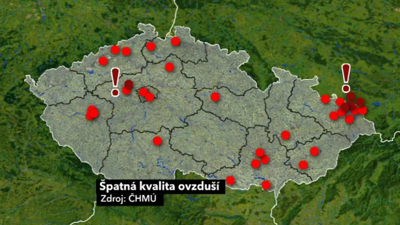 Špatná kvalita ovzduší