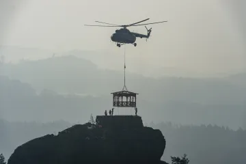 Sezona v Českém Švýcarsku je zahájena. Turisté se dočkali nového altánu