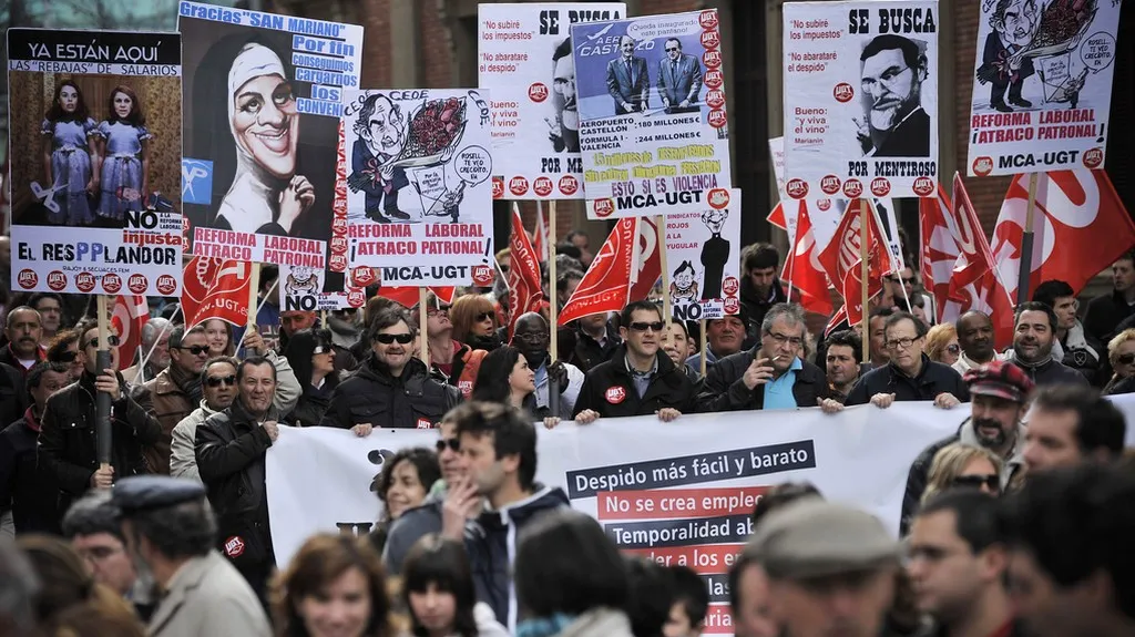 Protesty ve Španělsku